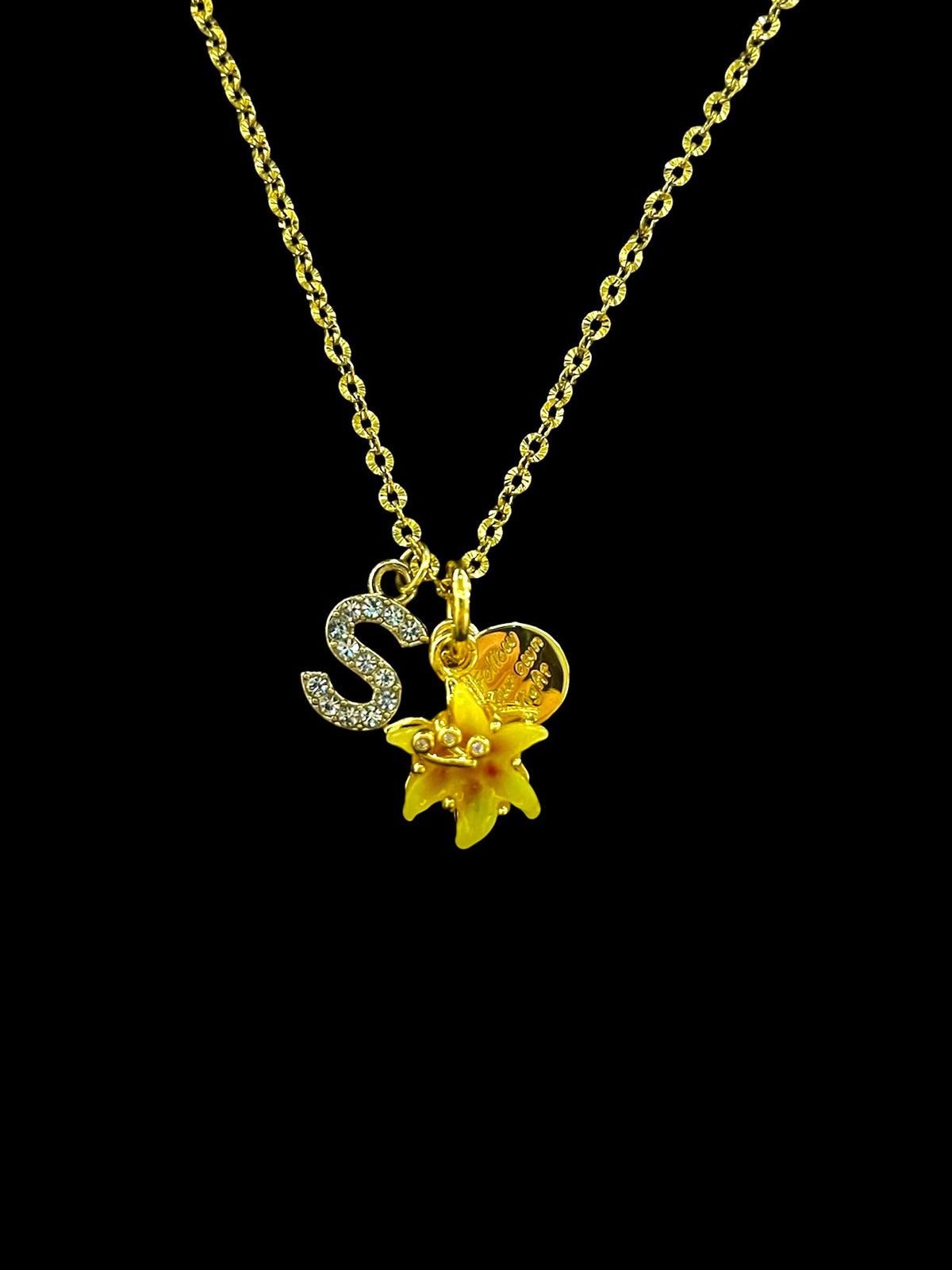 Collier fleur éternel